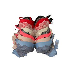 Bundle of 6 Lace Detail Bras